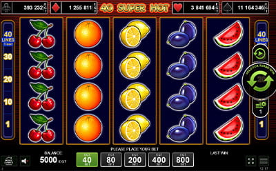 40 Super Hot online slotid Betsafe kasiinos