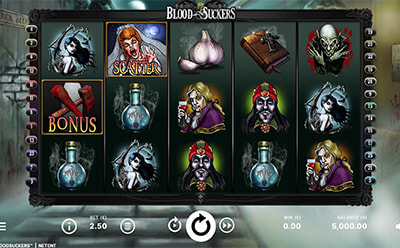 Blood Suckers slotimäng Kanuuna Eesti online kasiinos