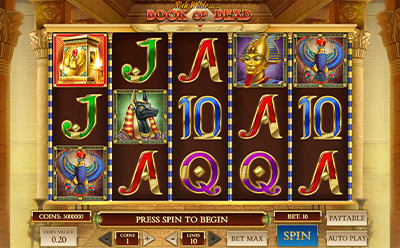 Book of Dead slotimäng Eesti mängijatele MoiCasino online kasiinos