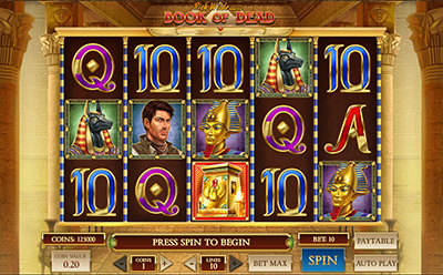 Book of Dead slotimäng X3000 Eesti online kasiinos