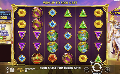 Gates of Olympus slotimäng Duelz Eesti online kasiinos