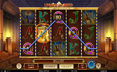 Legacy of Dead sloti boonusmäng