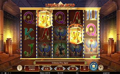 Legacy of Dead sloti tasuta keerutused