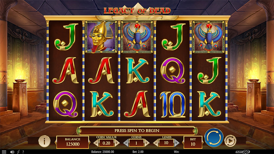 Mängige Legacy of Dead slotti tasuta