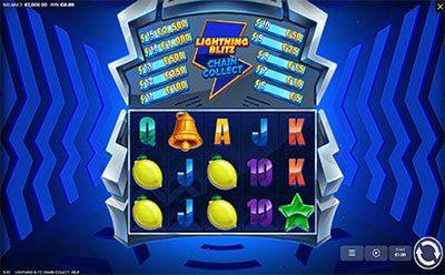 Lightining Blitz: Chain Collect slotimäng Eesti mängijatele Wisho online kasiinos