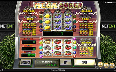 Mega Joker slotimäng at the RedDice EST online kasiinos