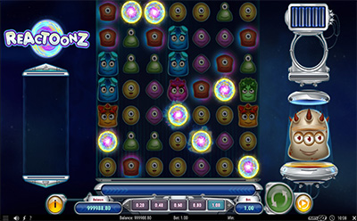 Reactoonz sloti tasuta spinnid