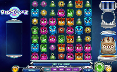Reactoonz slotimäng RedDice EST online kasiinos
