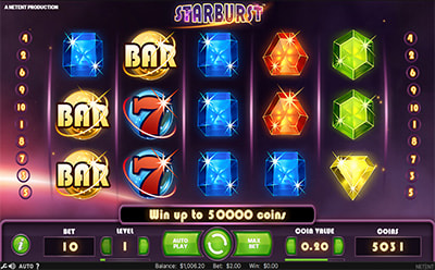 Starburst slotimäng Quick eesti online kasiinos