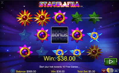 Starmania slot mobiilis