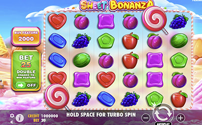 Sweet Bonanza slotimäng Betmaster Eesti online kasiinos
