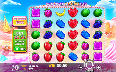 Sweet Bonanza slotimäng Tonybet Eesti online kasiinos