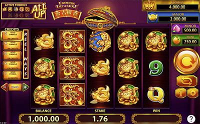 The Endless Treasure slotimäng Duelz Eesti online kasiinos