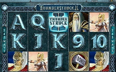 The Thunderstruck II Online Slot at Chanz