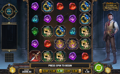 Tome of Madness slotimÀng Eesti mÀngijatele Casino Days online kasiinos